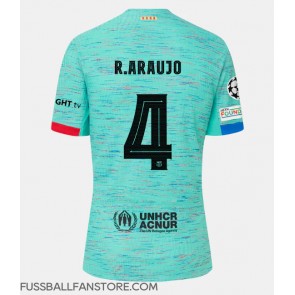 Barcelona Ronald Araujo #4 Replik 3rd trikot 2023-24 Kurzarm